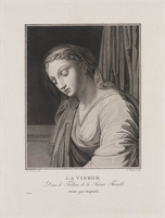 KG 08251
<br/>
Verzameling Karakteristieke Hoofden: La Vierge
<br/>
<em>Forssell, Christian (1777-1852)</em>